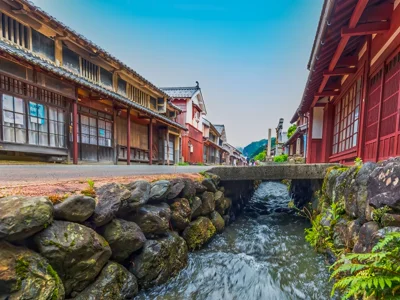 中部の風景 - 山岳リゾートと温泉、歴史ある城下町